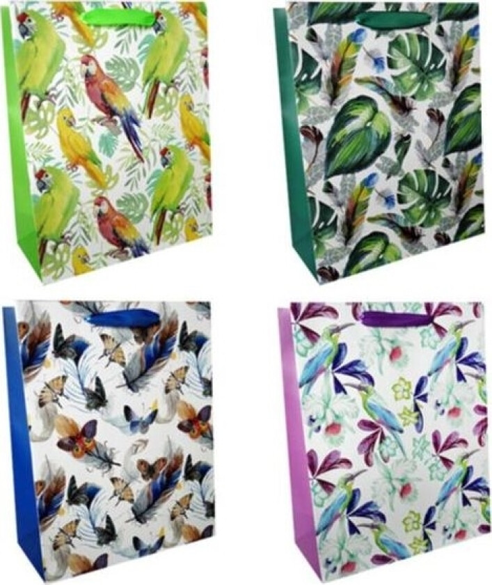Gavepose 26X32 Tropiske Sommerfugler Og Fugler