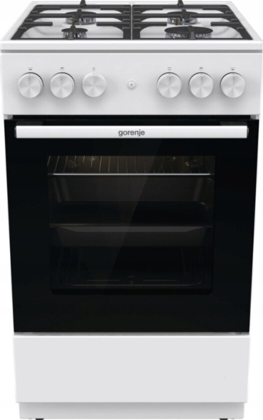 Komfyr Gg5a11wf Gasskomfyr 50Cm 70L Støpejernsrist Termostat Tenner