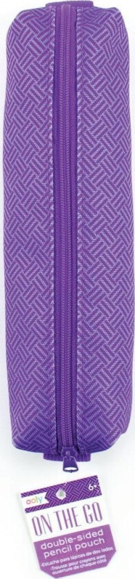 Pencil Case Colorful Balloons Double-Sided Purple Pencil Case