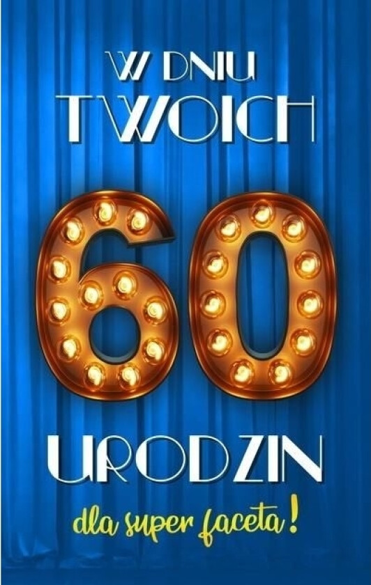 Bursdagskort 60 Menn 2K - 023