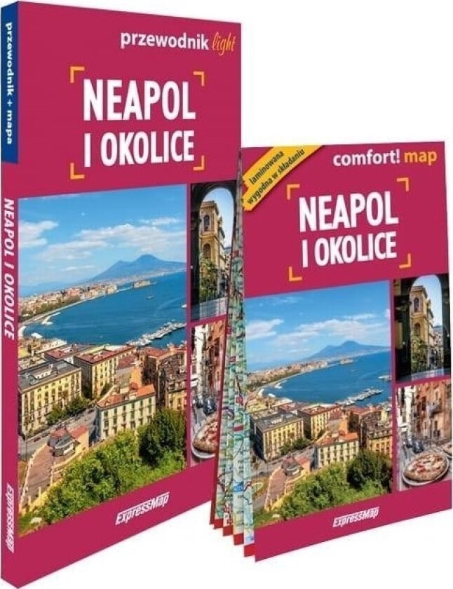 Naples And Surroundings Light: Guide + Map (Collective Work)