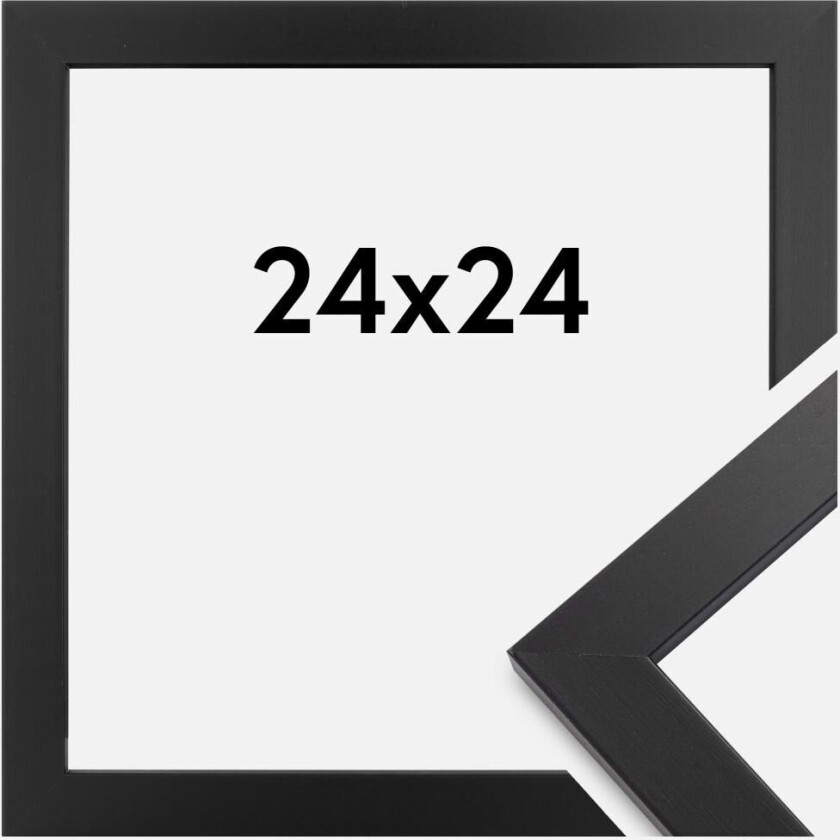 Ramme Black Wood 24x24 Cm