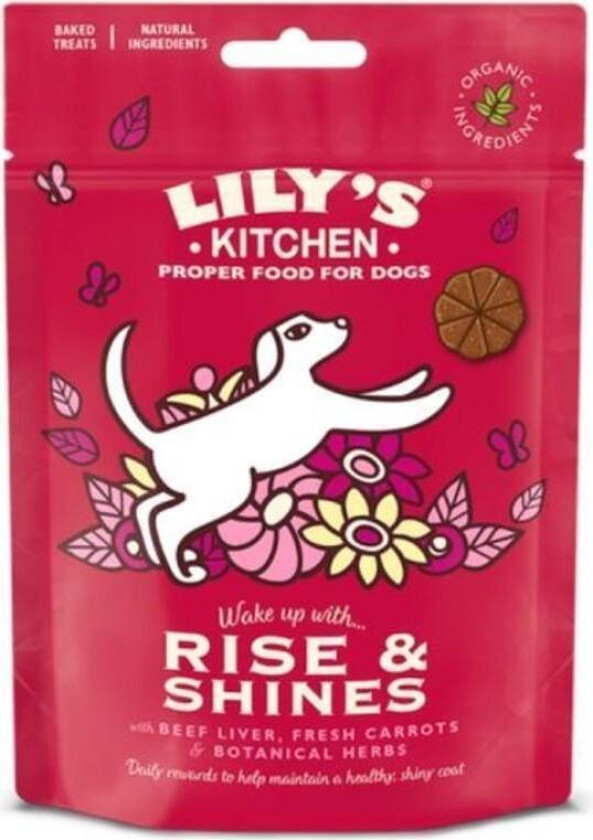 Rise & Shines Baked treats Godbiter til hund 80 g