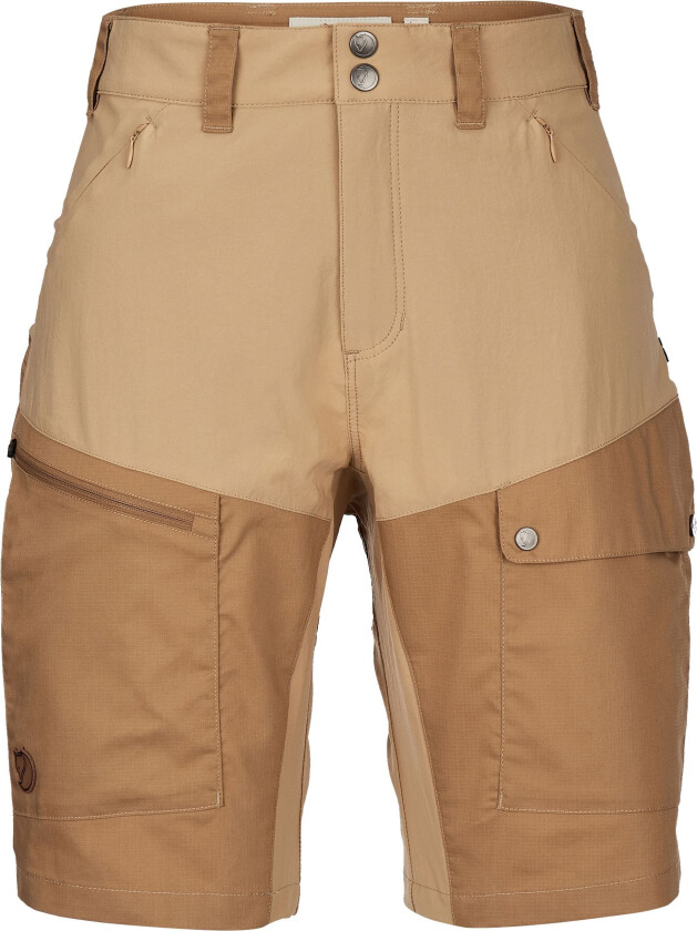 Abisko Midsummer Shorts Dame Dune Beige/Buckwheat Brown 38