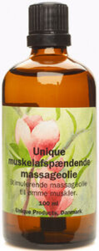 Unique Muskelavslappende Massasjeolje - 100 ml