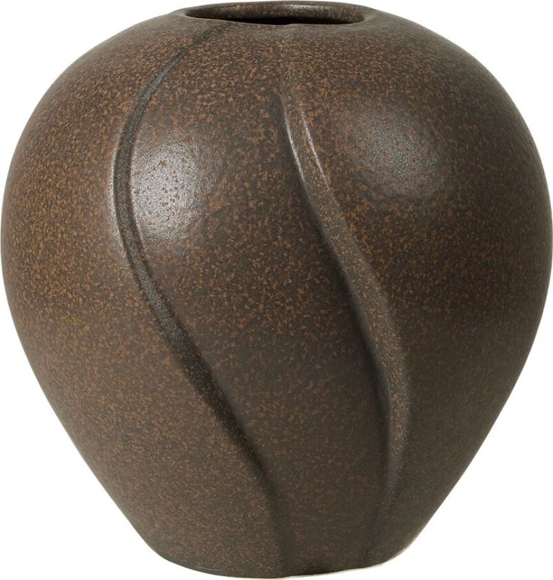 Leda vase Ø15x15 cm Antique brown