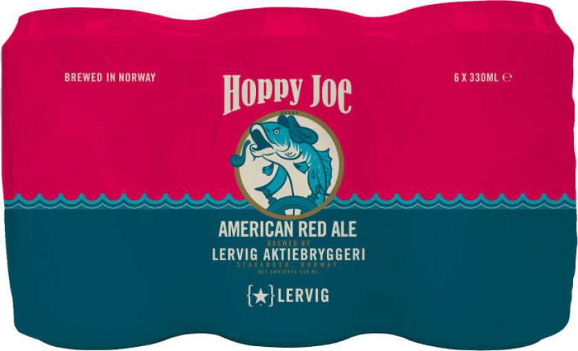 Hoppy Joe Red Ale 4,7% 0,33lx6 boks