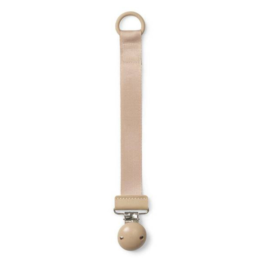 Elodie Blushing Pink  Pacifier Clip Wood Smokkesnor