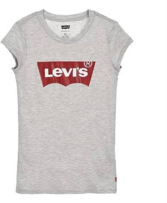 Grå SS Knit Top T-skjorte