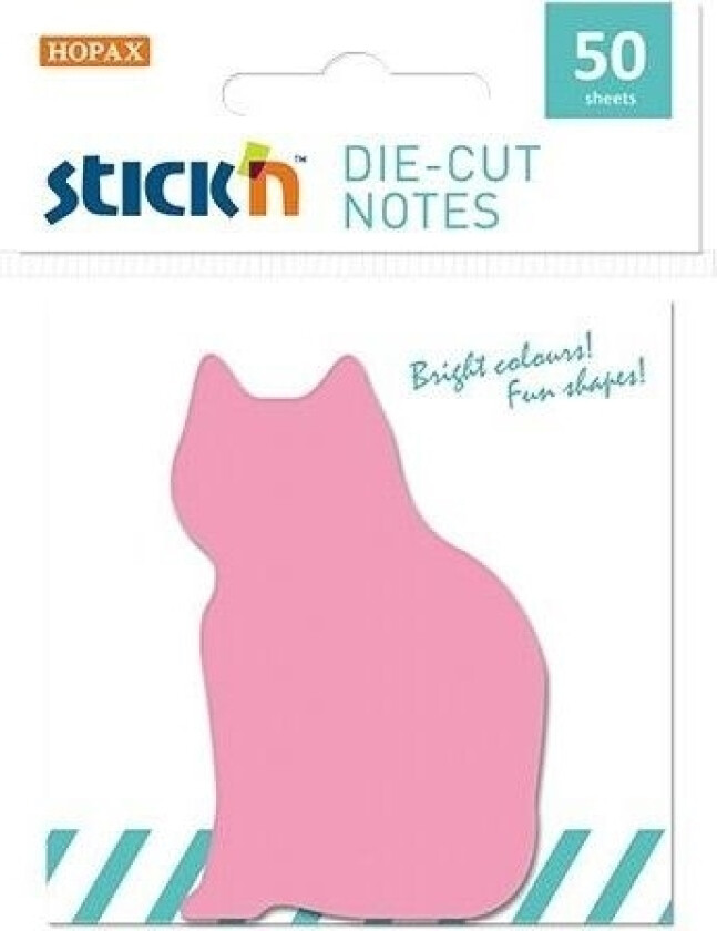 Stickn Selvklebende Notatbok Kat