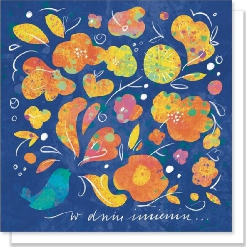 Gratulasjonskort. På Navnedagen