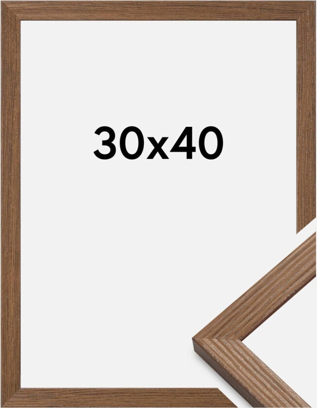 Ramme Fiorito Mørk Eik 30x40 Cm