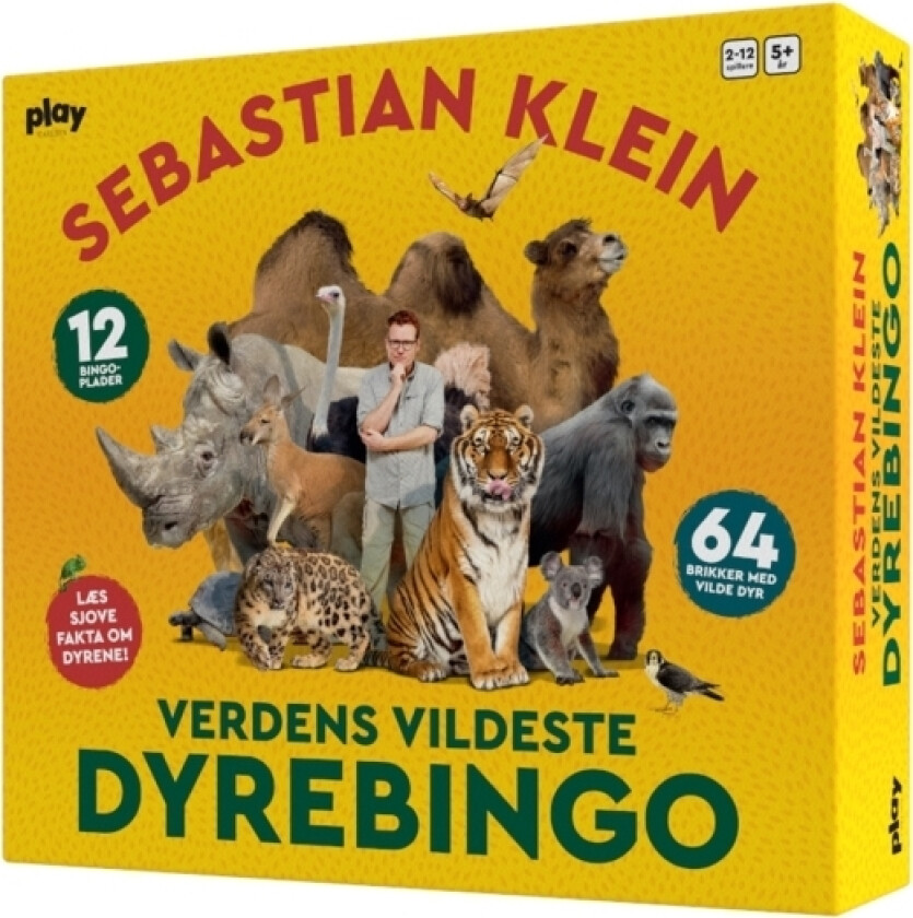 Verdens Vildeste Dyrebingo | Sebastian Klein