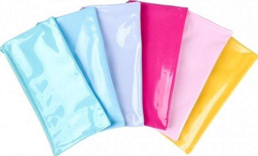 Pennal Pennal, Flat, Pvc, 280 Mic, Blanding Av Pastellfarger