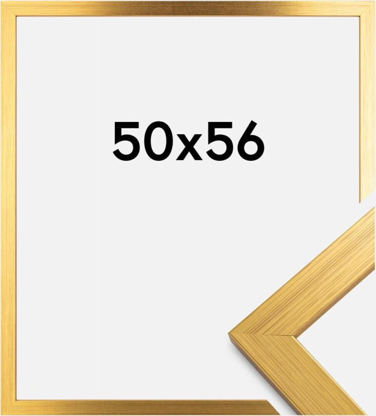 Ramme Gold Wood Akrylglass 50x56 Cm
