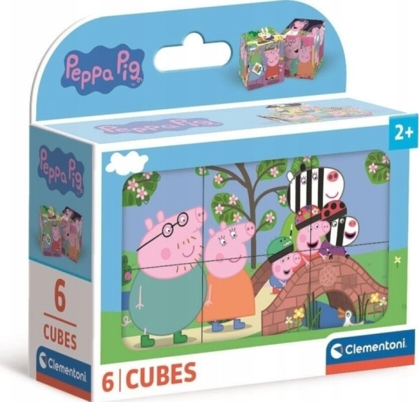 Cle Cubi Klocki 6 winka Peppa 40659
