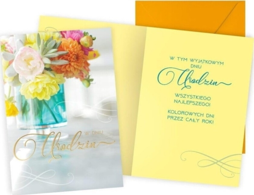 Kukartka Bursdagskort