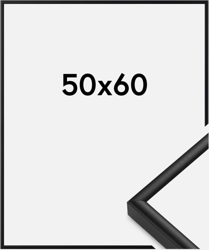 Ramme  Premium Classic Matt Svart 50x60 Cm