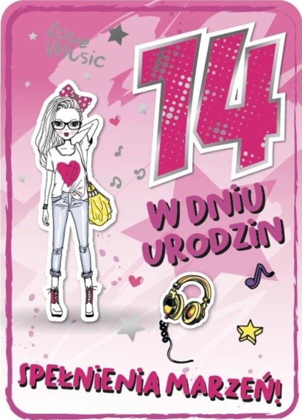 Armin Style Bursdagskort 14 Gm-752