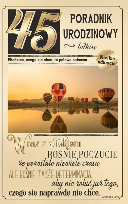 Ab Kort Gratulasjonskort Bursdag 45 U75