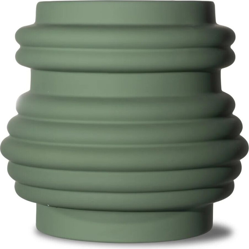 Mila vase 25 cm Grønn