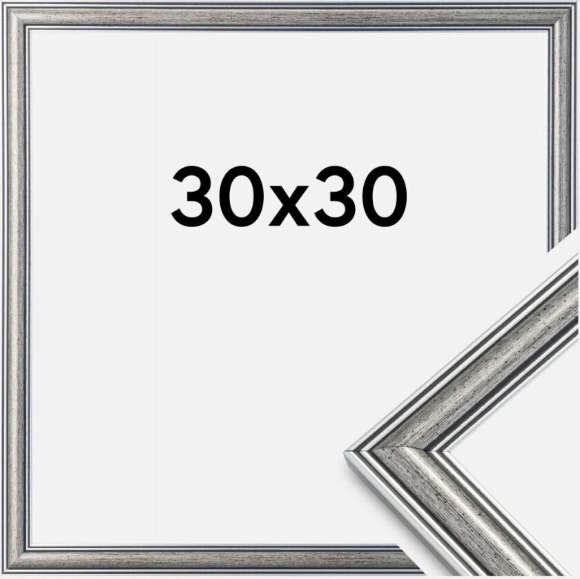 Ramme Frigg Sølv 30x30 Cm