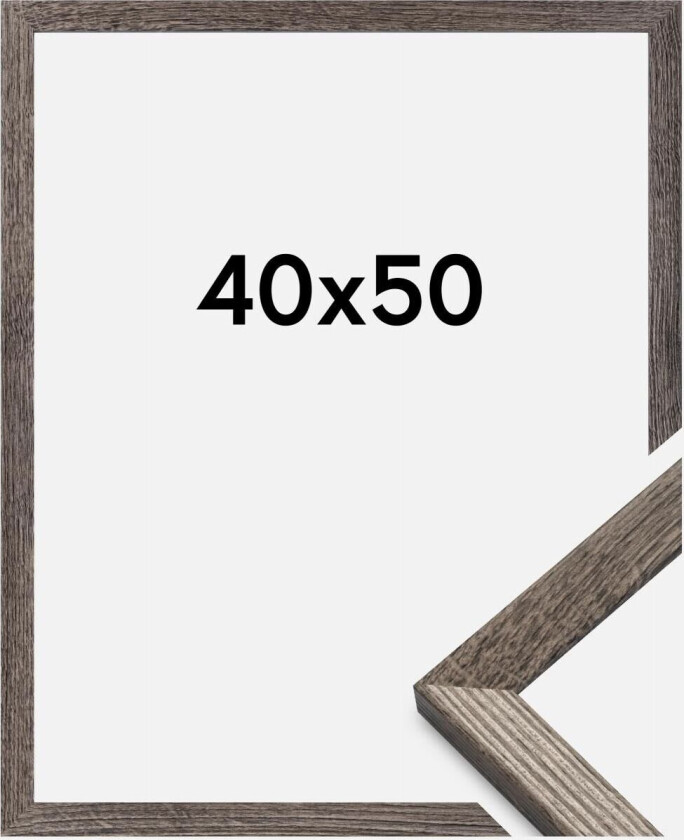 Ramme Fiorito Akrylglass Valnøtt 40x50 Cm
