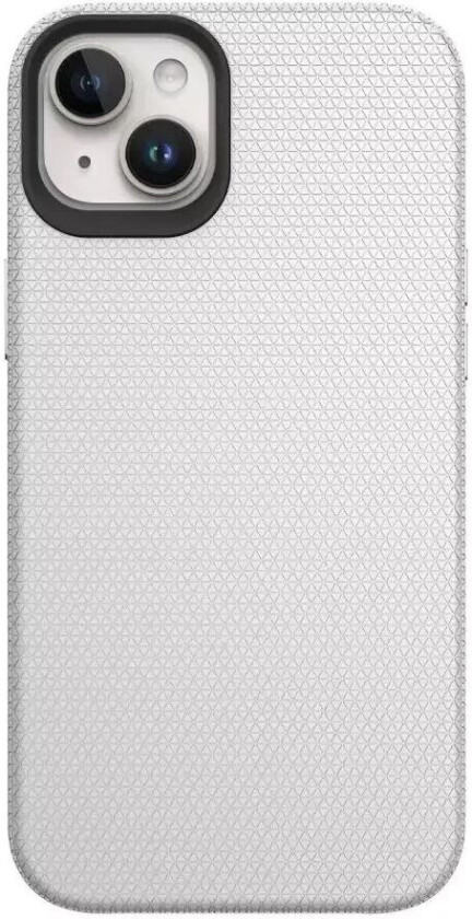 iPhone 15 Håndverker Plastdeksel - Sølv