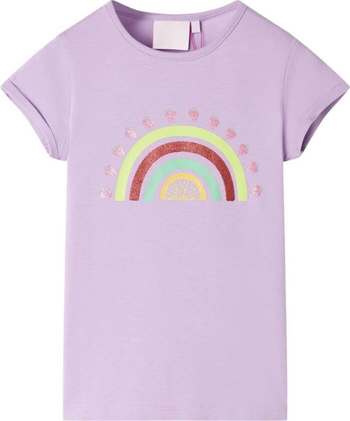 Bilde av T-skjorte for barn lilla 116