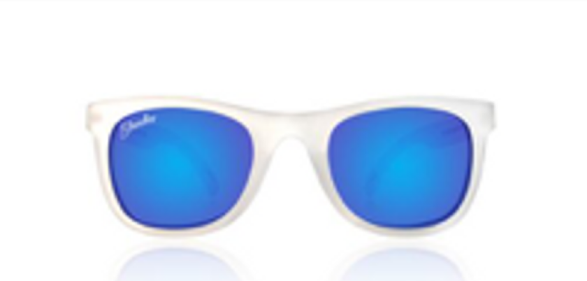 Hvit/blå Shadez Solbrille