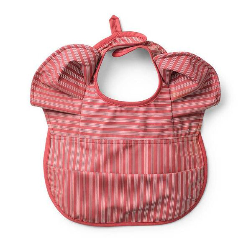 Elodie Pinafore Blush  Baby Bib Smekke