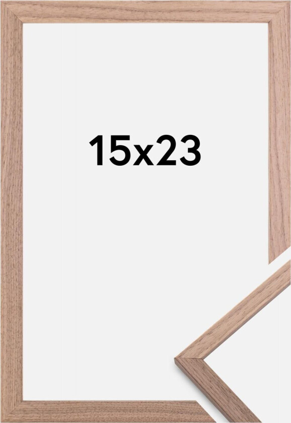 Ramme Edsbyn Lys Valnøtt 15x23 Cm