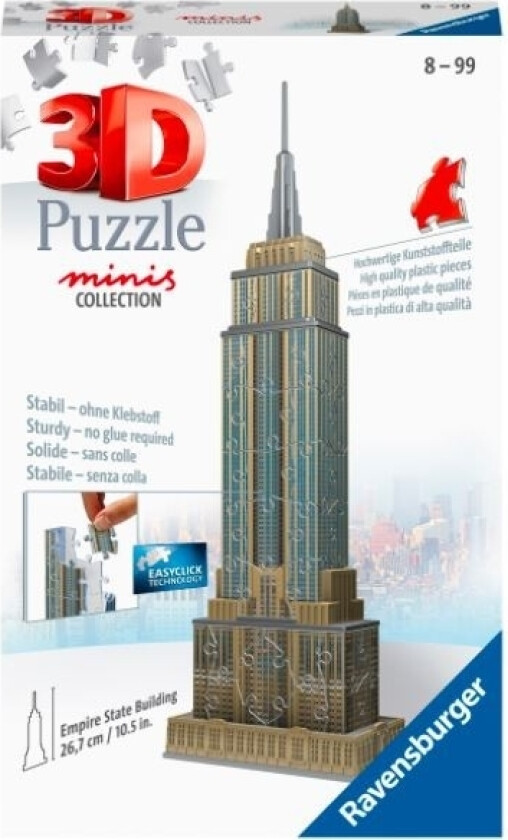 Mini Empire State Building, 66 Stykker, Bygninger, 8 År