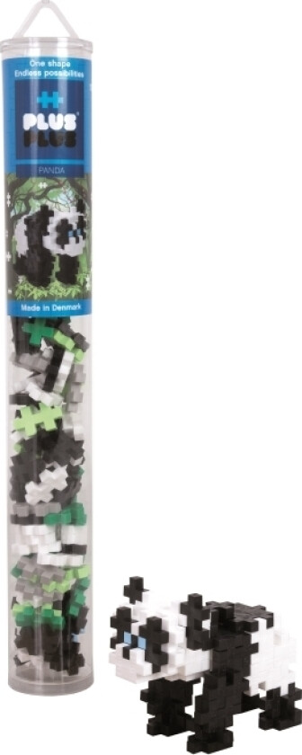 Plus-Plus Panda / 100 Pcs. Tube