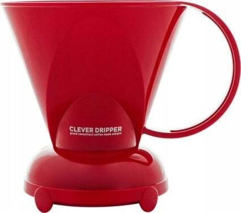 Bilde av Clever Clever Dripper - Kaffetrakter L 500Ml Rød + 100 Filtre