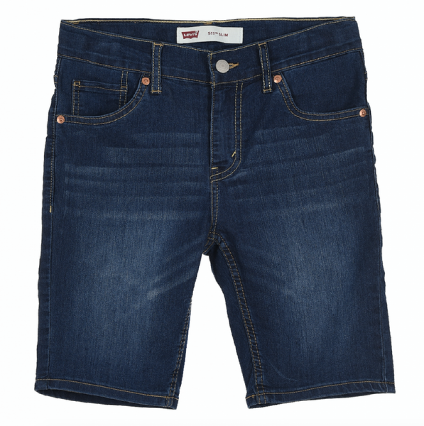 Mørk Blå  Denim Shorts