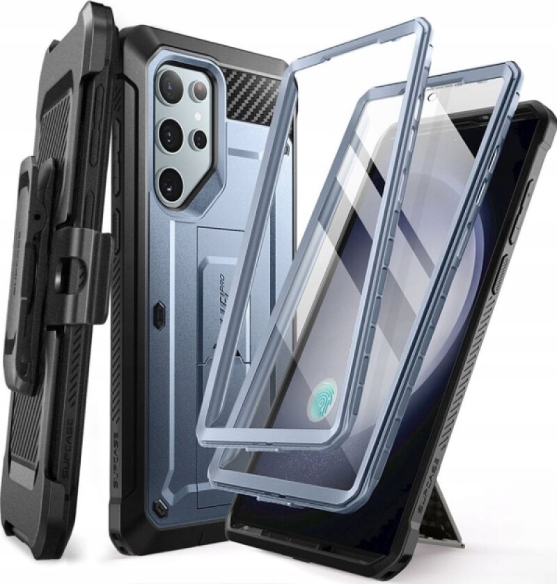 Unicorn Beetle Pro Supcase Deksel Til Samsung Galaxy S24 Ultra - Blå
