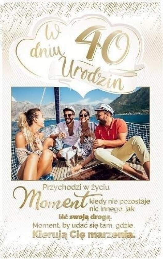 Abcard Gratulasjonskort Bursdag 40 Ps16