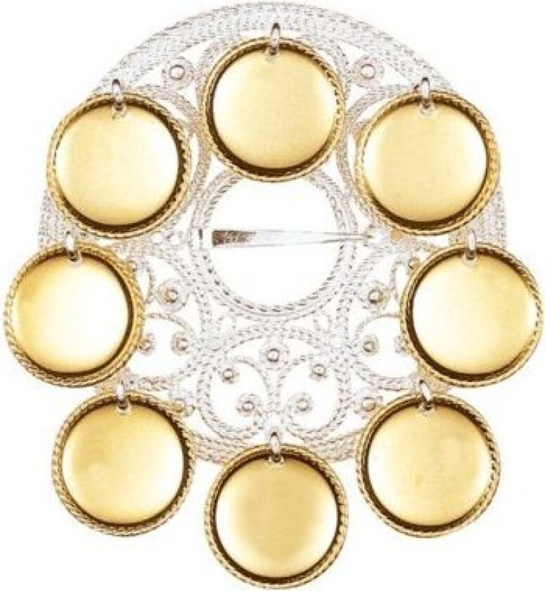 Sølje Aust-Agder i 830 hvitt og forgylt sølv