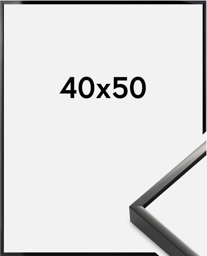 Ramme  Premium Alpha Blank Svart 40x50 Cm