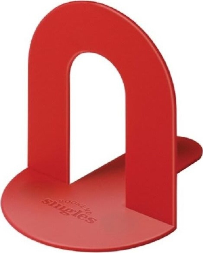 If Book End Rød Bokstøtte