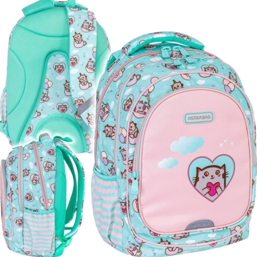Astra Astrabag Kitty's World Ab300 To-Roms Ryggsekk