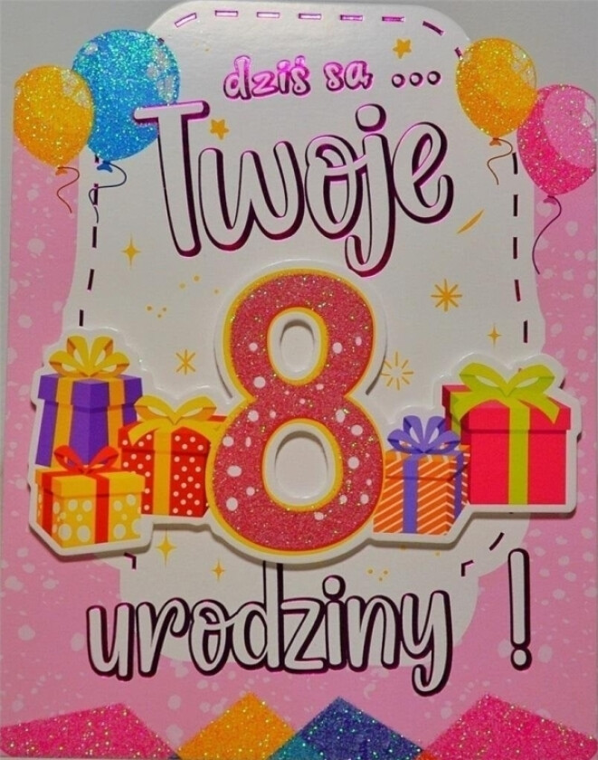Bursdagskort 8