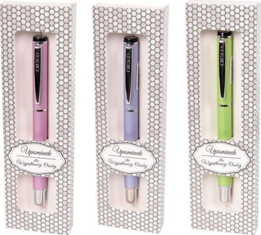 Cresco Winner Pastell Fyllepenn I Gb Etui