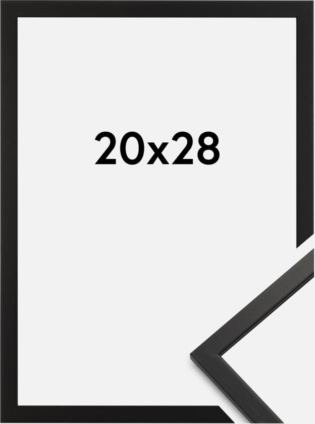 Ramme Edsbyn Akrylglass Svart 20x28 Cm
