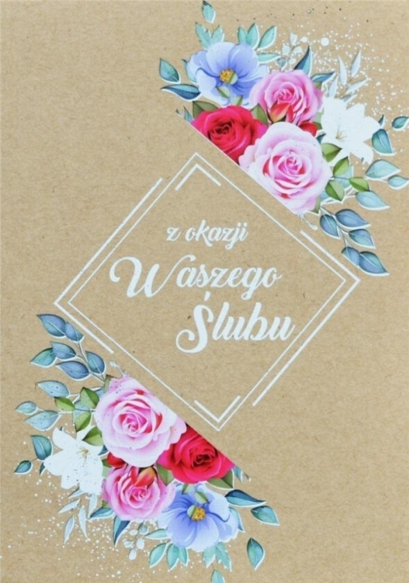 Bryllup Gratulasjonskort