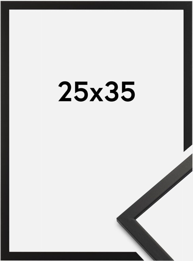 Ramme Edsbyn Akrylglass Svart 25x35 Cm