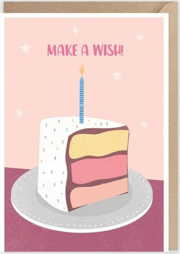 Bursdagskort, Øko Konvolutt K014