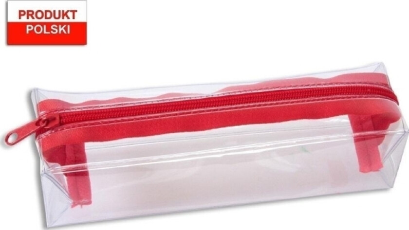 Warta Pennal Skolepenal War-1276, Rød Glidelås