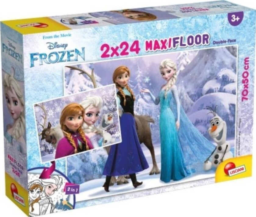 Puzzle Lisciani Puzzle Supermaxi 2X24 Frozen